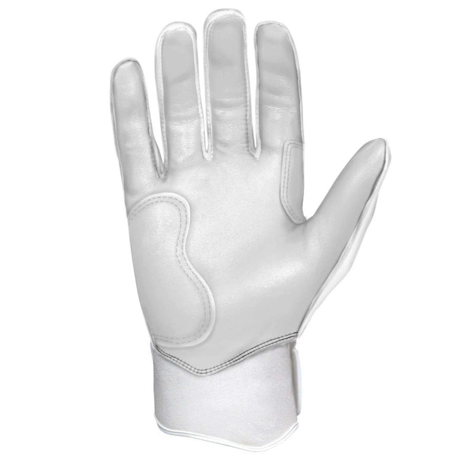 The Armor of God Short Cuff Batting Gloves "White"